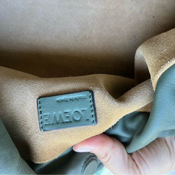 Loewe medium flamenco - vintage khaki - Picture 7 of 7